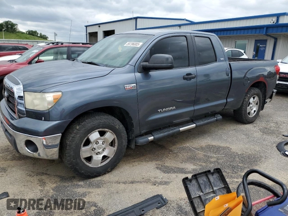 2008 Toyota Tundra with VIN 5TFBV54138X064045, listed as a Copart auction lot 59796005 with 168,006 mi miles and Clean title. Bid and sale history available at DreamBid. Image 1.