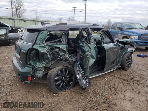 2018 MINI Countryman Cooper S with VIN WMZYT5C39J3E59740, listed as a Copart auction lot 80034544 with 69,735 mi miles and Salvage Title. Bid and sale history available at carsss.com. Image 3.