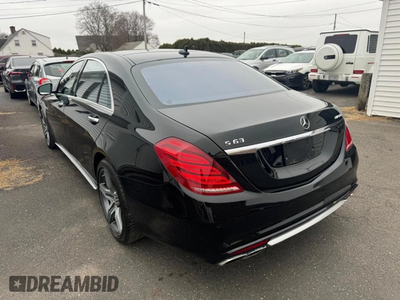 2016 Mercedes-Benz S-Class AMG S 63 with VIN WDDUG7JB6GA243201, listed as a Copart auction lot 86297544 with 88,290 mi miles and Clean Title. Bid and sale history available at carsss.com. Image 2.