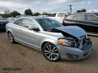 2011 Volvo C70 with VIN YV1672MC8BJ116950, listed as a Copart auction lot 74572534 with 168,336 mi miles and Salvage Title. Bid and sale history available at carsss.com. Image 4.