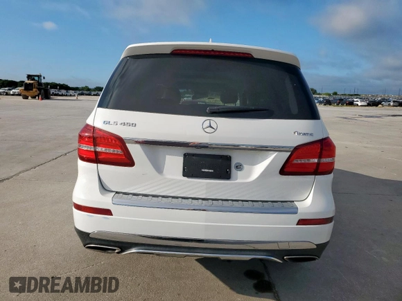 2017 Mercedes-Benz GLS 450 with VIN 4JGDF6EE2HA905445, listed as a Copart auction lot 62874365 with 165,092 mi miles and Clean title. Bid and sale history available at DreamBid. Image 6.