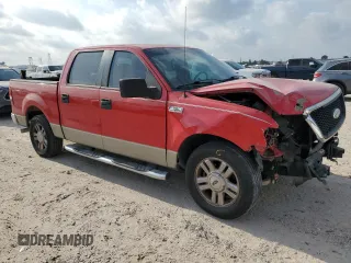 2008 Ford F-150 XL with VIN 1FTRW12W78FB29777, listed as a Copart auction lot 52615045 with 90,866 mi miles and Salvage Title. Bid and sale history available at carsss.com. Image 4.