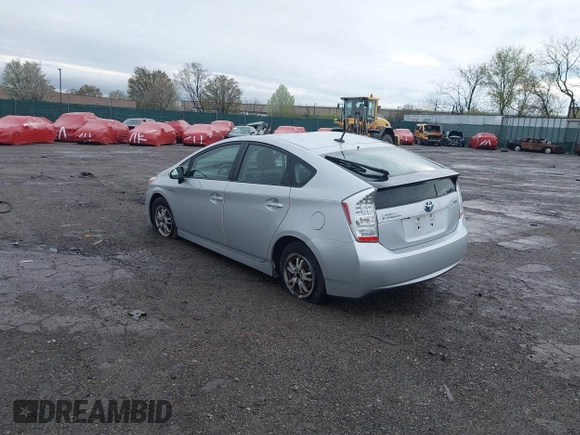 2010 Toyota Prius II with VIN JTDKN3DU8A0150741, listed as a IAAI auction lot 41951981 with 75,474 mi miles. Bid and sale history available at carsss.com. Image 3.