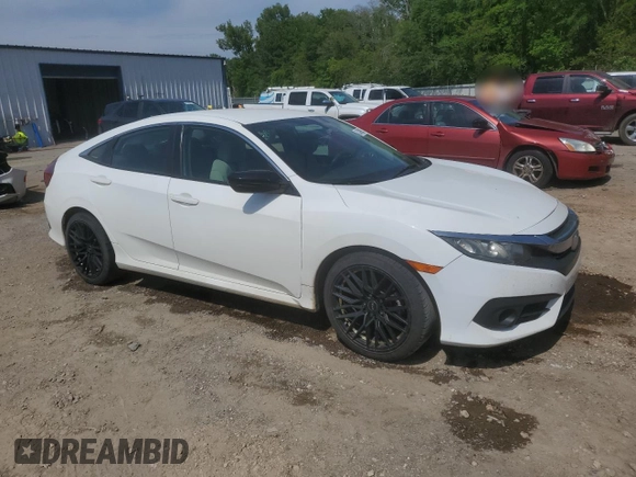 2016 Honda Civic Sedan LX with VIN 19XFC2F52GE049024, listed as a Copart auction lot 52490625 with 177,690 mi miles and Salvage Title. Bid and sale history available at carsss.com. Image 4.