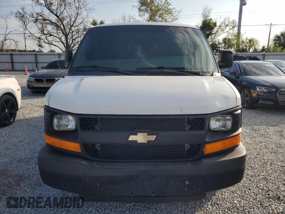 2013 Chevrolet Express Cargo Van with VIN 1GCSGAFX3D1173610, listed as a Copart auction lot 88341225 with 396,659 mi miles and Salvage Title. Bid and sale history available at carsss.com. Image 5.