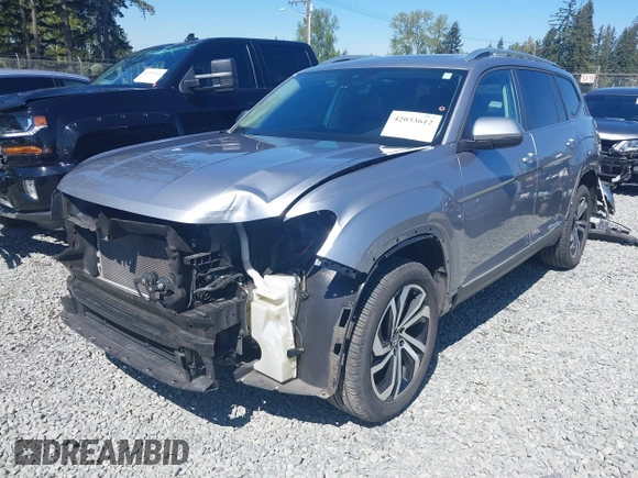 2023 Volkswagen Atlas SEL z VIN 1V2BR2CA9PC534703, wystawiony jako IAAI lot #42033612 z przebiegiem 22 886 mil mil oraz . Historia ofert i sprzedaży dostępna na DreamBid. Obrazek 18.