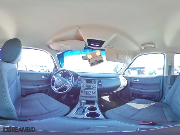 2014 Ford Flex SE with VIN 2FMGK5B88EBD44282, listed as a Copart auction lot 43247185 with 196,179 mi miles and Salvage Title. Bid and sale history available at carsss.com. Image 14.