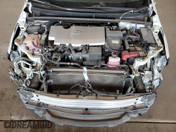 2017 Toyota Prius Plus z VIN JTDKARFP9H3028985, wystawiony jako Copart lot #57596735 z przebiegiem 89 031 mil mil oraz Szkoda całkowita • Salvage title. Historia ofert i sprzedaży dostępna na DreamBid. Obrazek 11.
