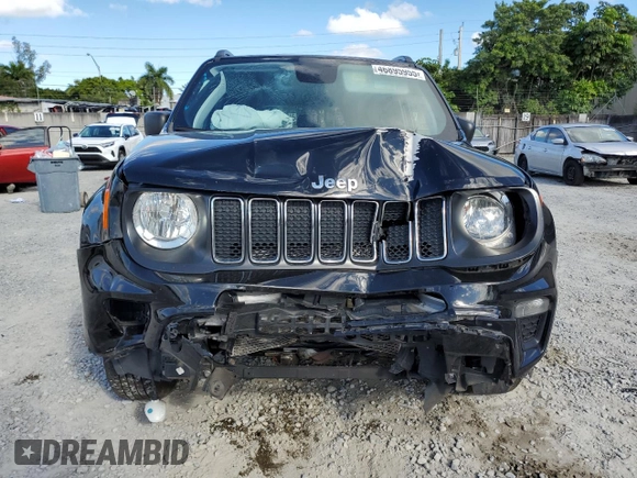 2019 Jeep Renegade Sport with VIN ZACNJBAB4KPJ73304, listed as a Copart auction lot 46895955 with 64,889 mi miles and Non repairable. Bid and sale history available at DreamBid. Image 5.