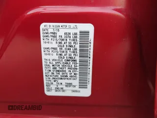 2015 Nissan Rogue S z VIN JN8AS5MV8FW261047, wystawiony jako IAAI lot #42323490 z przebiegiem 164 303 mil mil oraz . Historia ofert i sprzedaży dostępna na DreamBid. Obrazek 9.