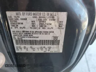 2003 Ford Super Duty F-250 XL with VIN 1FTNX21F53EA98269, listed as a Copart auction lot 42813195 with 0 mi miles and Salvage Title. Bid and sale history available at carsss.com. Image 12.