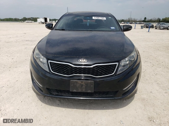 2013 Kia Optima SX with VIN 5XXGR4A63DG174647, listed as a Copart auction lot 51687705 with 0 mi miles and Clean Title. Bid and sale history available at carsss.com. Image 5.