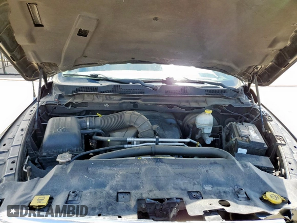 2012 Ram 1500 Express with VIN 3C6JD6AT7CG183408, listed as a Copart auction lot 57630175 with 124,003 mi miles and Salvage title. Bid and sale history available at DreamBid. Image 11.