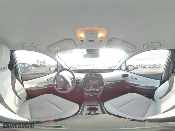 2019 Toyota Prius L Eco with VIN JTDKARFU5K3070924, listed as a Copart auction lot 48743965 with 111,916 mi miles and Salvage Title. Bid and sale history available at carsss.com. Image 12.