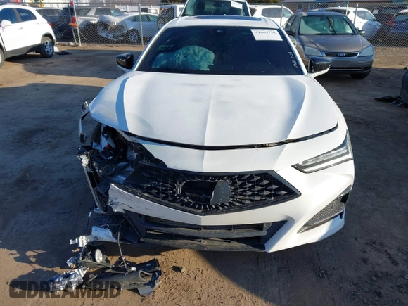 2021 Acura TLX w/A-Spec Package with VIN 19UUB6F50MA007713, listed as a IAAI auction lot 41864738 with 52,270 mi miles. Bid and sale history available at carsss.com. Image 12.