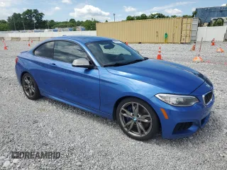 2015 BMW 2 Series M235i xDrive with VIN WBA1J9C57FVX99068, listed as a Copart auction lot 58204484 with 127,706 mi miles. Bid and sale history available at carsss.com. Image 4.