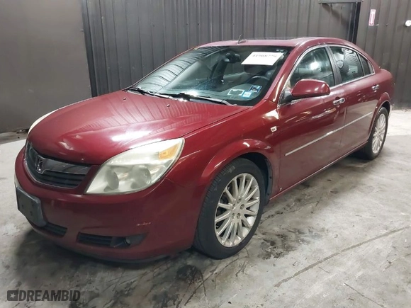 2008 Saturn Aura XR with VIN 1G8ZV57718F109952, listed as a IAAI auction lot 41908779 with 134,383 mi miles. Bid and sale history available at carsss.com. Image 2.
