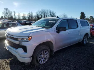 2024 Chevrolet Silverado 1500 RST with VIN 3GCUDEEDXRG138653, listed as a Copart auction lot 88151965 with 24,308 mi miles and Salvage Title. Bid and sale history available at carsss.com. Image 1.