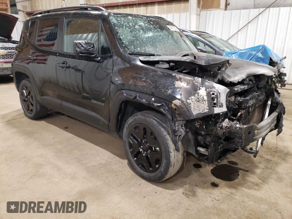 2021 Jeep Renegade Sport with VIN ZACNJDAB8MPM23643, listed as a Copart auction lot 56010835 with 29,326 mi miles and Salvage title. Bid and sale history available at DreamBid. Image 4.