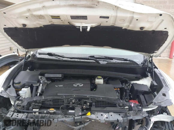 2019 Infiniti QX60 Luxe z VIN 5N1DL0MM6KC506158, wystawiony jako IAAI lot #42316181 z przebiegiem 81 211 mil mil oraz . Historia ofert i sprzedaży dostępna na DreamBid. Obrazek 10.