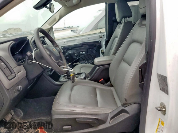 2020 Chevrolet Colorado 2WD Work Truck with VIN 1GCHSBENXL1128144, listed as a Copart auction lot 59211325 with 53,416 mi miles and Salvage title. Bid and sale history available at DreamBid. Image 7.