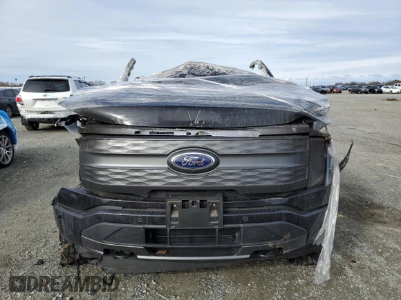 2023 Ford F-150 Lightning Pro with VIN 1FT6W1EV1PWG00813, listed as a Copart auction lot 44388625 with Not provided miles and Non repairable. Bid and sale history available at DreamBid. Image 5.