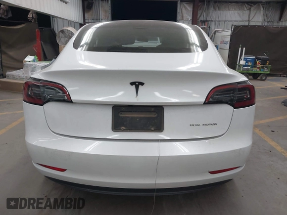 2023 Tesla Model 3 Long Range with VIN 5YJ3E1EB3PF603955, listed as a IAAI auction lot 41915541 with 33,691 mi miles and . Bid and sale history available at DreamBid. Image 16.