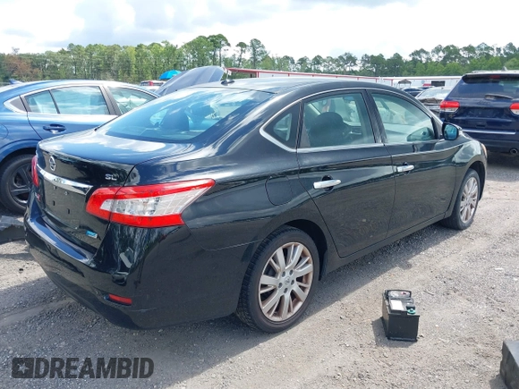 2014 Nissan Sentra S with VIN 3N1AB7AP2EY204043, listed as a IAAI auction lot 39647429 with 148,963 mi miles and . Bid and sale history available at DreamBid. Image 4.