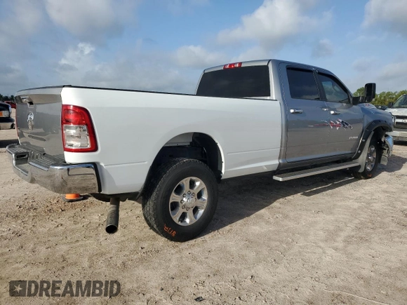 2019 Ram 2500 Big Horn with VIN 3C6UR5JJ5KG622997, listed as a Copart auction lot 65371674 with 287,128 mi miles and Salvage Title. Bid and sale history available at carsss.com. Image 3.