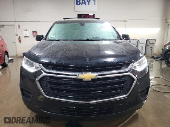 2018 Chevrolet Traverse LS with VIN 1GNEVFKW9JJ153393, listed as a Copart auction lot 50827385 with 73,182 mi miles and Salvage Title. Bid and sale history available at carsss.com. Image 5.