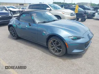 2017 Mazda MX-5 Miata Grand Touring with VIN JM1NDAD76H0124101, listed as a IAAI auction lot 42454726 with 134,799 mi miles and . Bid and sale history available at DreamBid. Image 1.