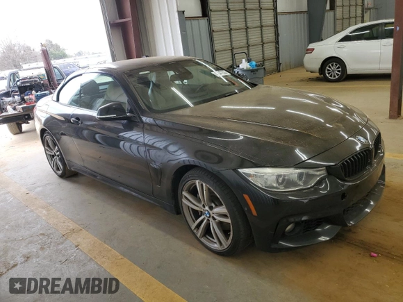 2015 BMW 4 Series 435i with VIN WBA3T3C57FP939737, listed as a Copart auction lot 48947235 with 143,511 mi miles and Clean Title. Bid and sale history available at carsss.com. Image 4.