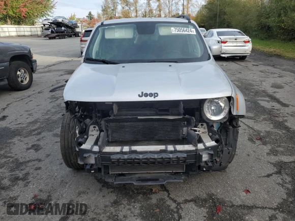 2020 Jeep Renegade Altitude z VIN ZACNJAB10LPK95238, wystawiony jako Copart lot #75056424 z przebiegiem 63 015 mil mil oraz Szkoda całkowita • Salvage title. Historia ofert i sprzedaży dostępna na DreamBid. Obrazek 5.
