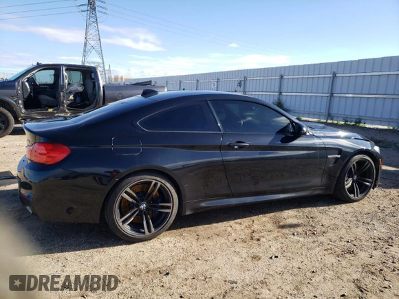 2016 BMW M4 with VIN WBS3R9C59GK338082, listed as a Copart auction lot 48574074 with 117,922 mi miles and Clean Title. Bid and sale history available at carsss.com. Image 3.