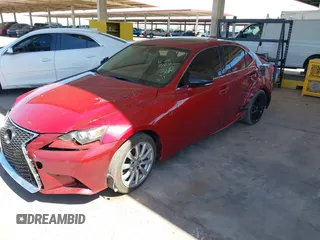 2015 Lexus IS 250 with VIN JTHBF1D2XF5044400, listed as a IAAI auction lot 42594810 with 103,068 mi miles and . Bid and sale history available at DreamBid. Image 2.