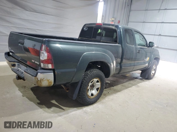 2010 Toyota Tacoma with VIN 5TEUU4ENXAZ687376, listed as a Copart auction lot 60955365 with 259,252 mi miles and Clean title. Bid and sale history available at DreamBid. Image 3.