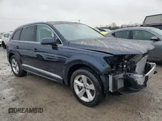 2025 Audi Q7 with VIN WA1AVBF74SD006539, listed as a Copart auction lot 86292464 with 8,563 mi miles and Salvage title. Bid and sale history available at DreamBid. Image 4.