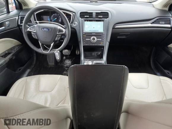2018 Ford Fusion Titanium with VIN 3FA6P0D9XJR205833, listed as a Copart auction lot 44784245 with 154,766 mi miles and Salvage title. Bid and sale history available at DreamBid. Image 8.