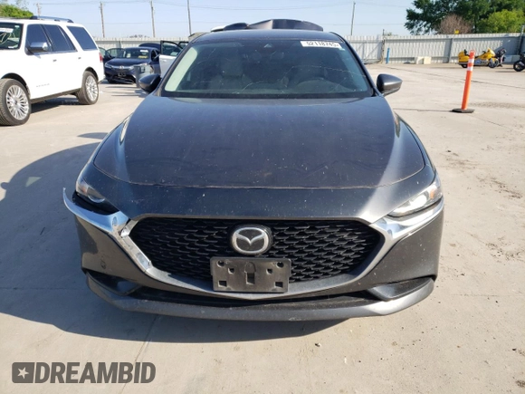 2019 Mazda 3 Preferred with VIN 3MZBPADL8KM110533, listed as a Copart auction lot 52118745 with 92,041 mi miles and Salvage Title. Bid and sale history available at DreamBid. Image 5.