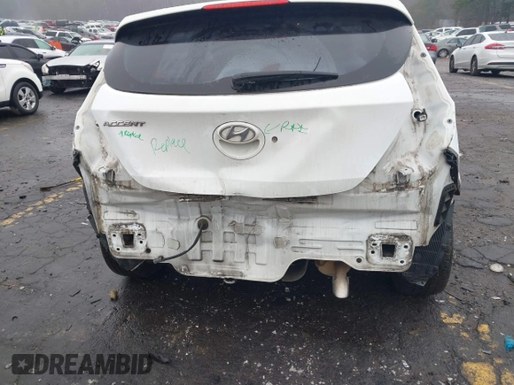 2014 Hyundai Accent SE with VIN KMHCU5AE8EU145629, listed as a IAAI auction lot 41497848 with 134,919 mi miles. Bid and sale history available at carsss.com. Image 6.