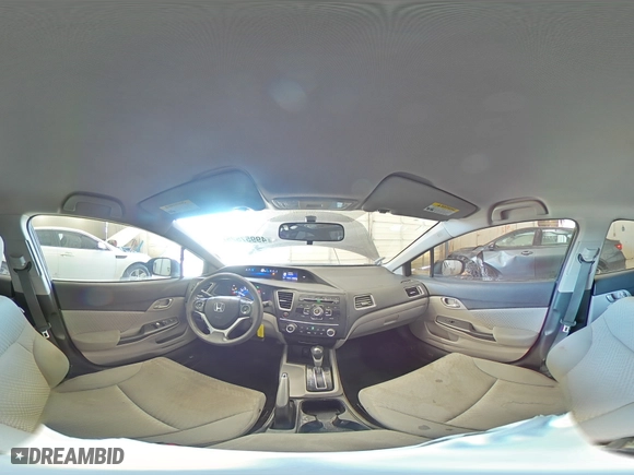 2015 Honda Civic Sedan LX with VIN 19XFB2F51FE016520, listed as a Copart auction lot 49957525 with 127,823 mi miles and Salvage Title. Bid and sale history available at carsss.com. Image 15.