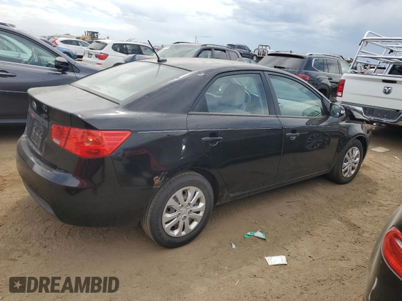 2010 Kia Forte EX with VIN KNAFU4A21A5244232, listed as a Copart auction lot 66602574 with 117,296 mi miles and Salvage Title. Bid and sale history available at carsss.com. Image 3.