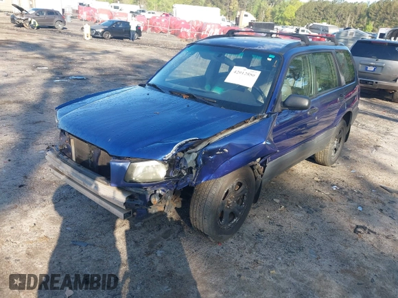 2003 Subaru Forester X with VIN JF1SG63613H743804, listed as a IAAI auction lot 42012850 with 266,100 mi miles. Bid and sale history available at carsss.com. Image 18.