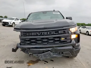 2024 Chevrolet Silverado 1500 Custom with VIN 1GCPDBEK1RZ116972, listed as a Copart auction lot 54860945 with 2,841 mi miles and Salvage Title. Bid and sale history available at DreamBid. Image 5.