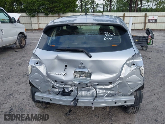 2024 Mitsubishi Mirage ES with VIN ML32AUHJ0RH016520, listed as a IAAI auction lot 42609025 with 16,419 mi miles and . Bid and sale history available at DreamBid. Image 17.