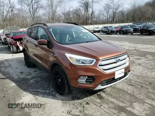2017 Ford Escape SE with VIN 1FMCU0GD3HUC04513, listed as a Copart auction lot 47295575 with 147,938 mi miles and Salvage Title. Bid and sale history available at DreamBid. Image 12.