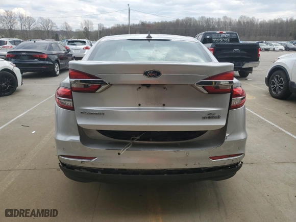 2019 Ford Fusion Hybrid SE with VIN 3FA6P0LU3KR117391, listed as a Copart auction lot 50491115 with 108,618 mi miles and Salvage Title. Bid and sale history available at carsss.com. Image 6.