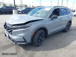 2025 Honda CR-V Hybrid Sport-L with VIN 7FARS6H86SE034337, listed as a IAAI auction lot 41680361 with 3,526 mi miles. Bid and sale history available at carsss.com. Image 2.