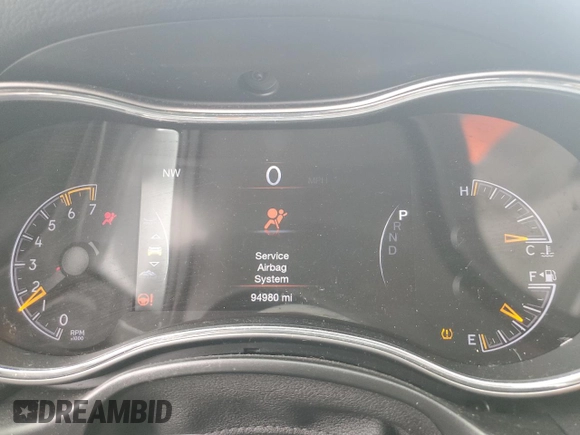 2019 Jeep Grand Cherokee Trailhawk with VIN 1C4RJFLT9KC718628, listed as a Copart auction lot 72646234 with 94,980 mi miles and Salvage title. Bid and sale history available at DreamBid. Image 9.