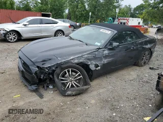 2016 Ford Mustang EcoBoost Premium z VIN 1FATP8UH9G5265851, wystawiony jako Copart lot #58634275 z przebiegiem 107 670 mil mil oraz Szkoda całkowita • Salvage title. Historia ofert i sprzedaży dostępna na DreamBid. Obrazek 1.